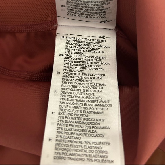 ADIDAS By STELLA MCCARTNEY Clay Red Leggings - Picture 8 of 10